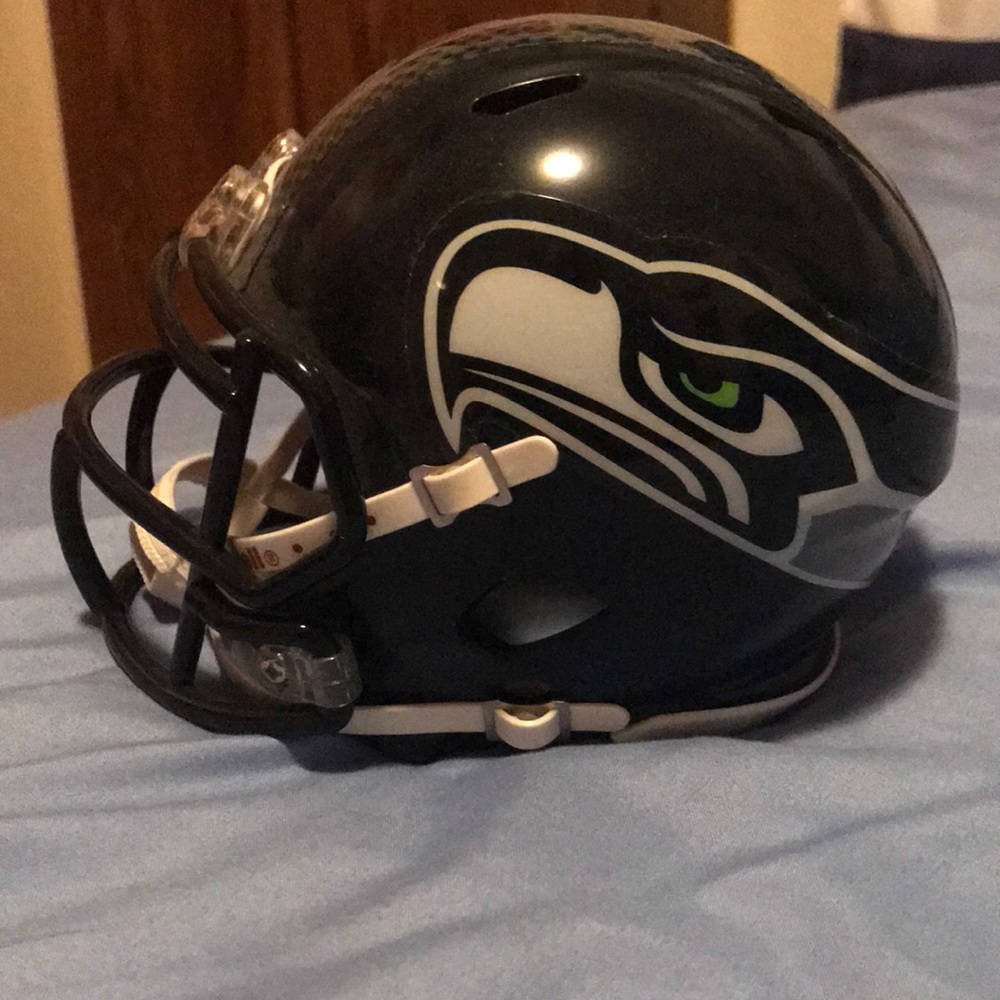 Seattle Seahawks Mini Football Helmet